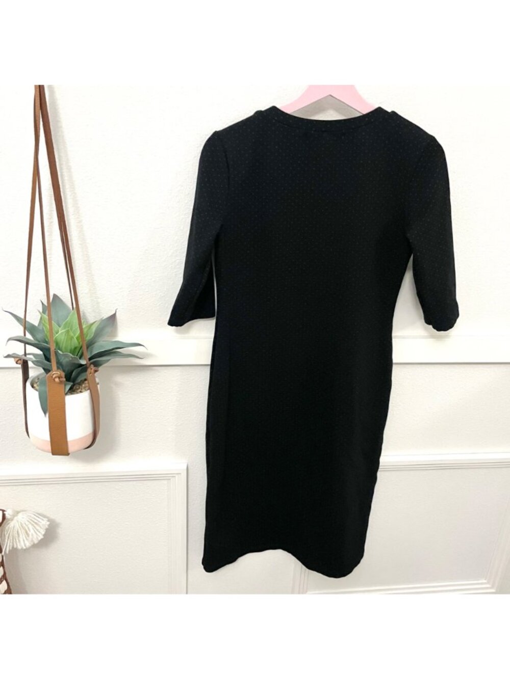 Sonnet James Play Dress Black Print Long Sleeve Size S - Picture 7 of 7